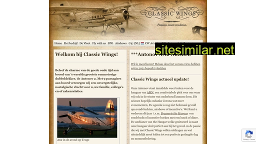 classicwings.nl alternative sites