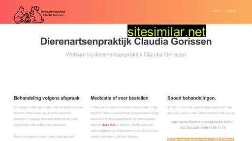 claudiagorissen.nl alternative sites