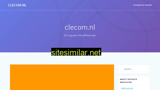 clecom.nl alternative sites