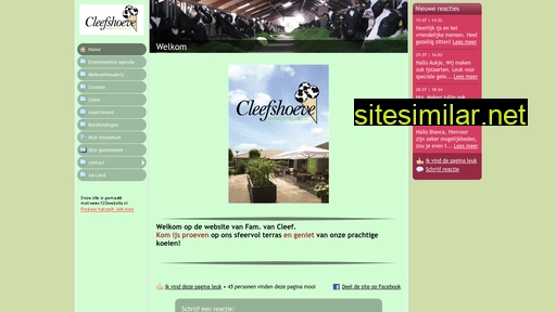 cleefshoeve.nl alternative sites