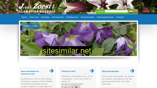 clematisinfo.nl alternative sites