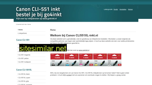 Cli551xl-inkt similar sites