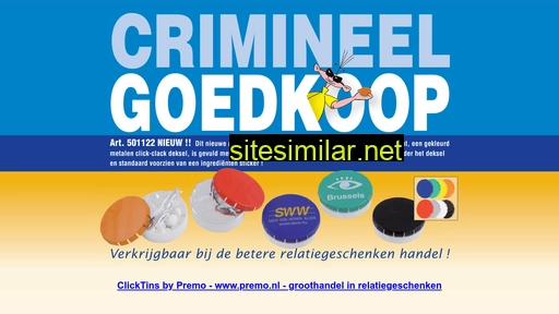 clicktins.nl alternative sites