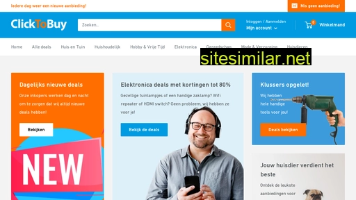 clicktobuy.nl alternative sites