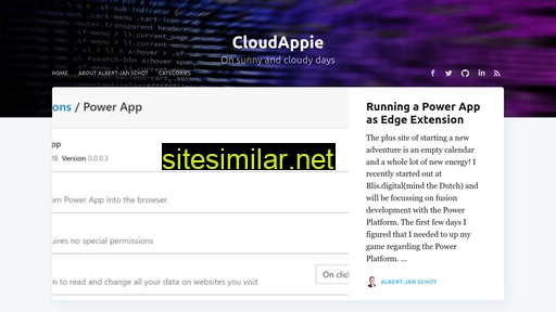 Cloudappie similar sites