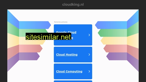 cloudking.nl alternative sites