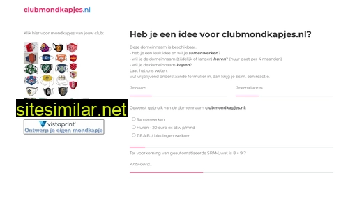 clubmondkapjes.nl alternative sites