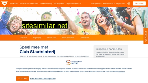club-staatsloterij.nederlandseloterij.nl alternative sites