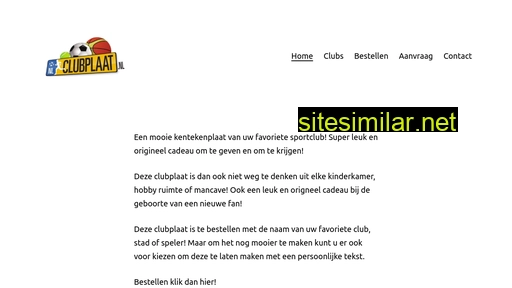 clubplaat.nl alternative sites