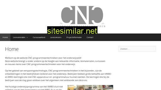 cncprogrammeertechnieken.nl alternative sites