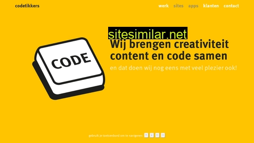 codetikkers.nl alternative sites