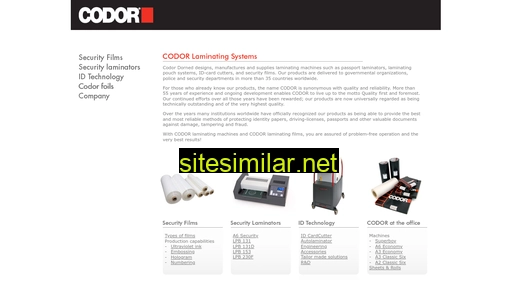 codor.nl alternative sites