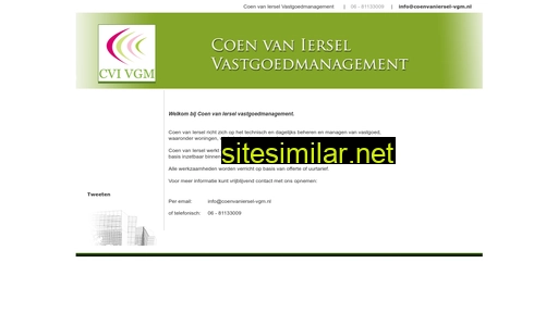 coenvaniersel-vgm.nl alternative sites