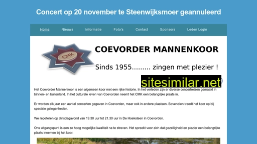 coevordermannenkoor.nl alternative sites