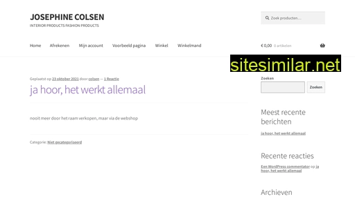 colseninteriorproducts.nl alternative sites