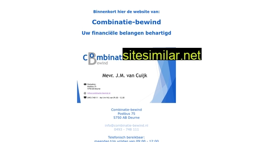 combinatie-bewind.nl alternative sites
