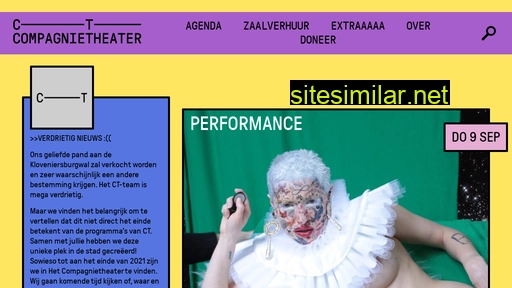 compagnietheater.nl alternative sites