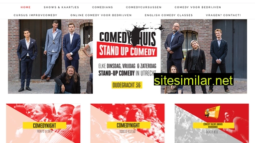 Comedyhuis similar sites