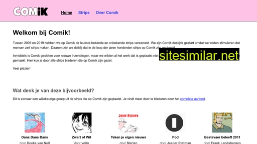 comik.nl alternative sites