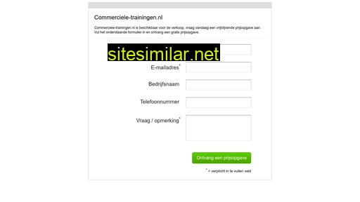 commerciele-trainingen.nl alternative sites