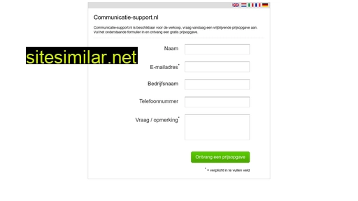 Communicatie-support similar sites