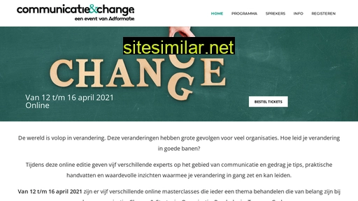 communicatiechange.nl alternative sites