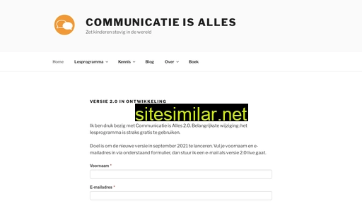 communicatieisalles.nl alternative sites