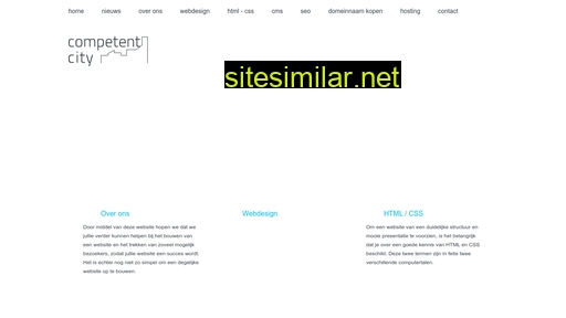 competentcity.nl alternative sites