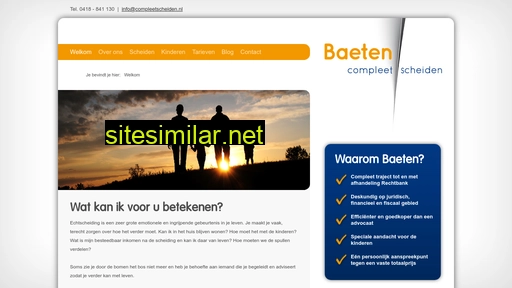 compleetscheiden.nl alternative sites