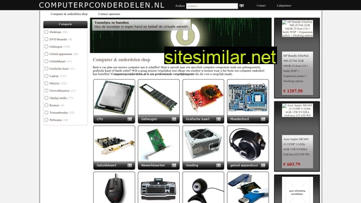 computerpconderdelen.nl alternative sites