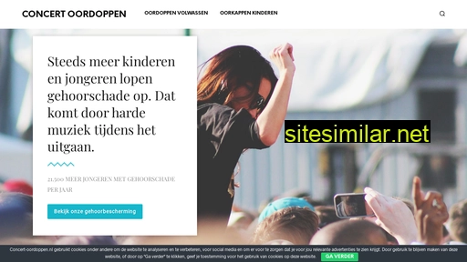 concert-oordoppen.nl alternative sites