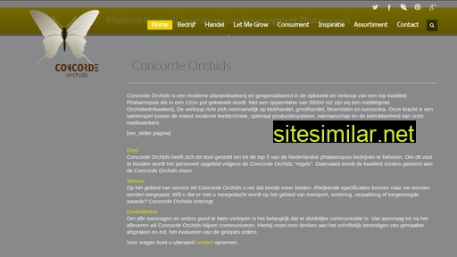 concorde-orchids.nl alternative sites