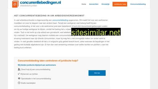 concurrentiebedingen.nl alternative sites