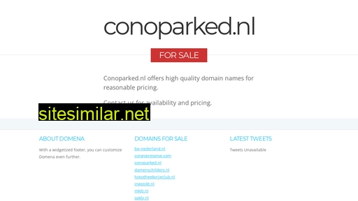 conoparked.nl alternative sites