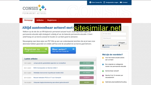 consis-pa.nl alternative sites