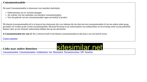 consumentenaktie.nl alternative sites