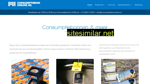 consumptiebon-online.nl alternative sites
