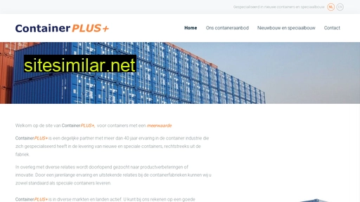 containerplus.nl alternative sites