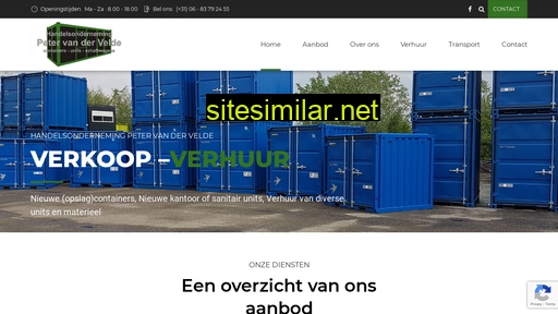 Containerunitstekoop similar sites