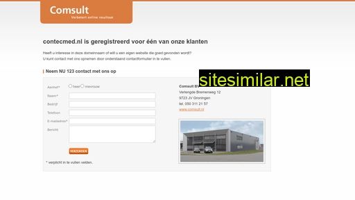 contecmed.nl alternative sites