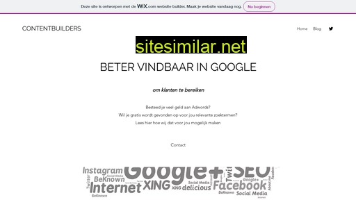 contentbuilders.nl alternative sites