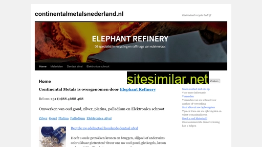 continentalmetalsnederland.nl alternative sites
