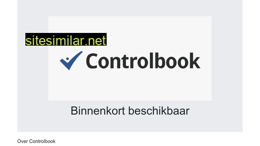 controlbook.nl alternative sites