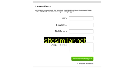 conversations.nl alternative sites