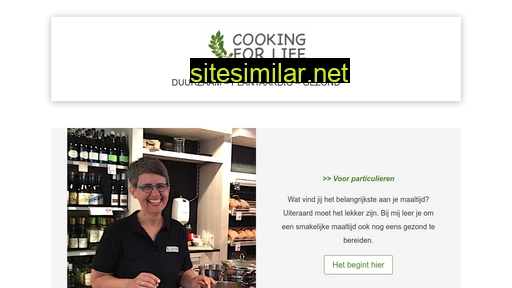 Cookingforlife similar sites