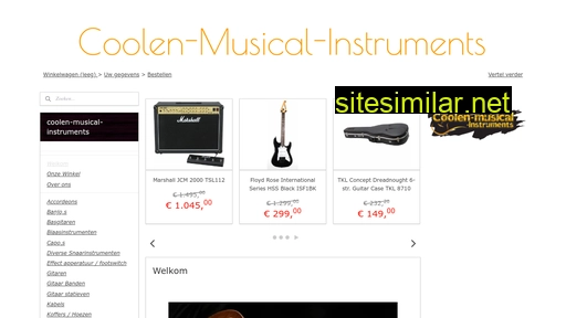 coolen-musical-instruments.nl alternative sites
