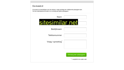 co-invest.nl alternative sites