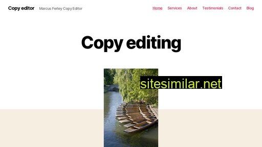 Copy-editor similar sites