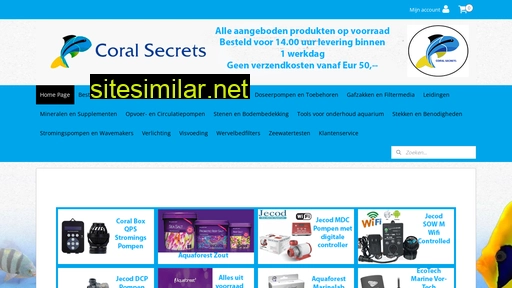 coralsecrets.nl alternative sites