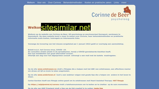 corinnedebeer.nl alternative sites